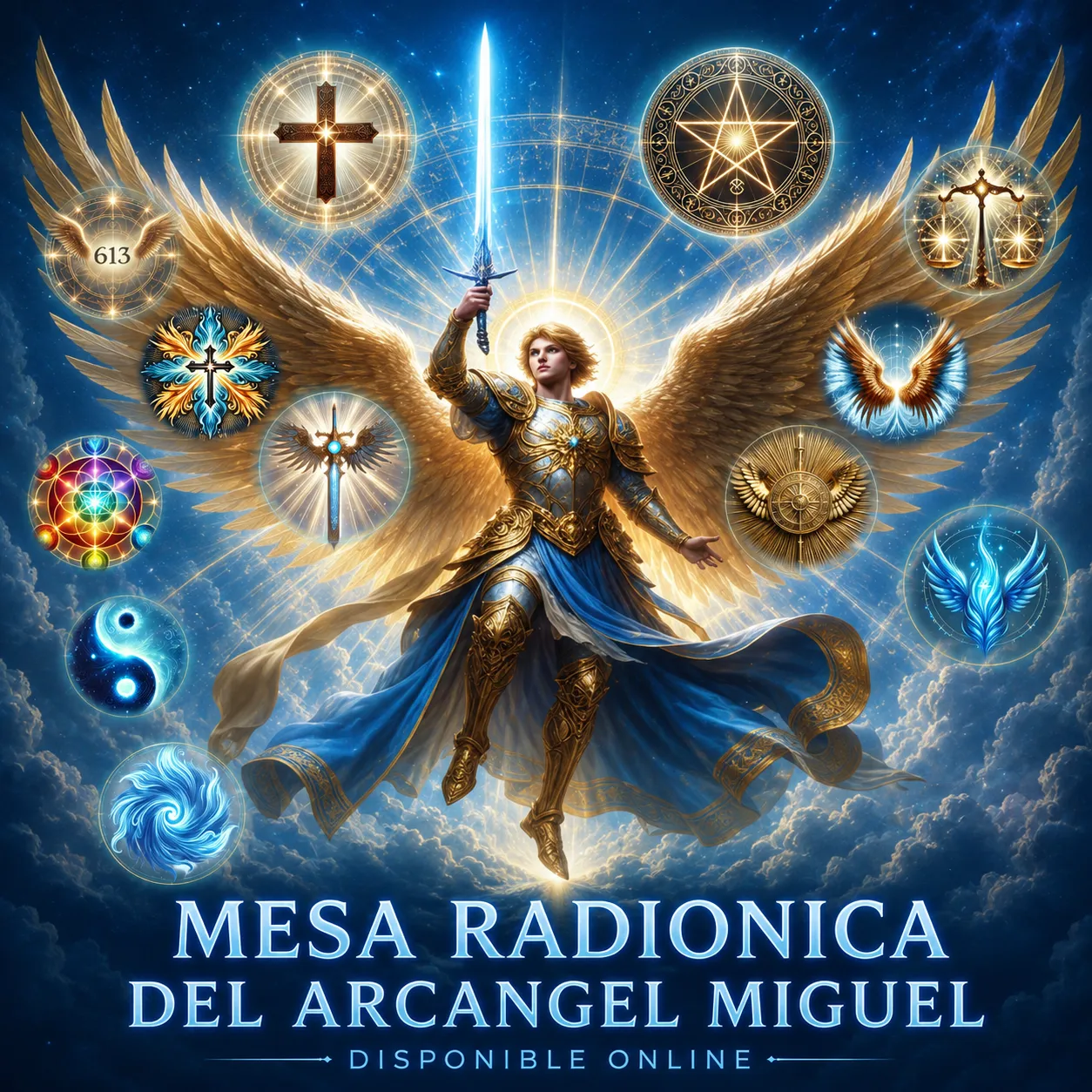 MESA RADIONICA DEL ARCÁNGEL MIGUEL. 
